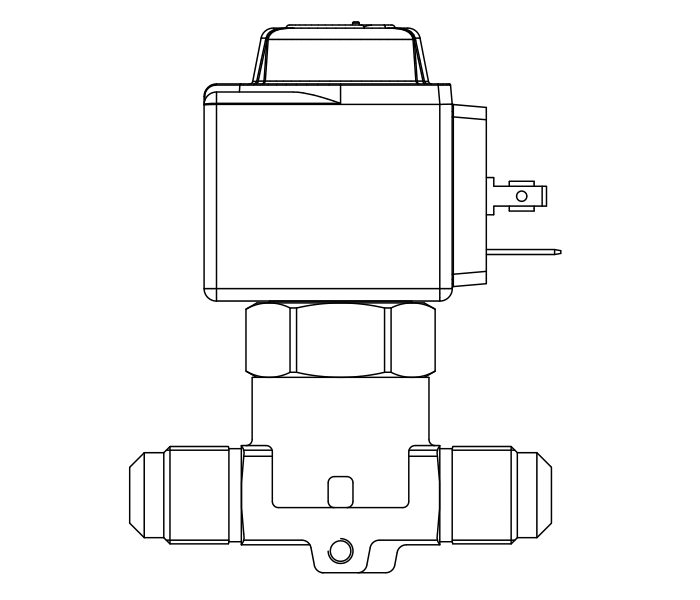 常閉電磁閥1050/5A6,SAE直螺紋接頭,活塞先導式