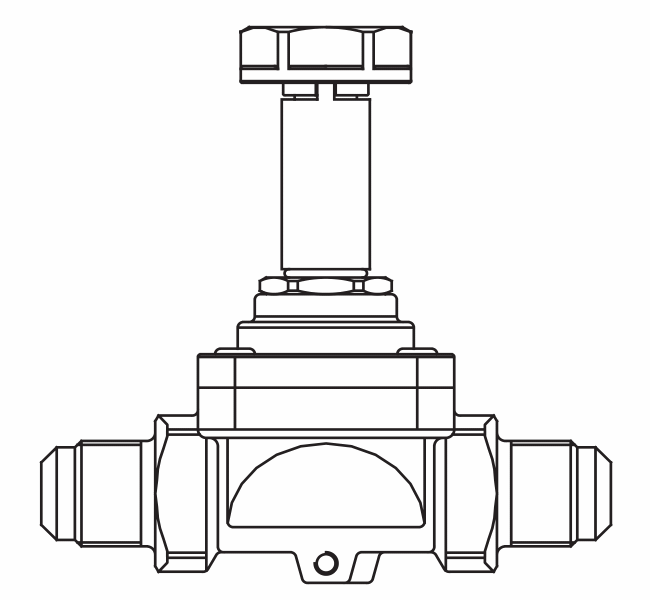 常開電磁閥1140/5S,SAE直螺紋接頭,活塞先導式