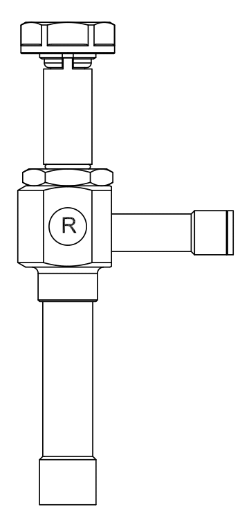 Castel/卡士妥電磁膨脹閥2028R/3S06,R23,閥芯型號(hào)06