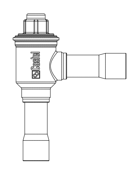 止回閥3185N/11,紫銅ODS,連接直角彎頭