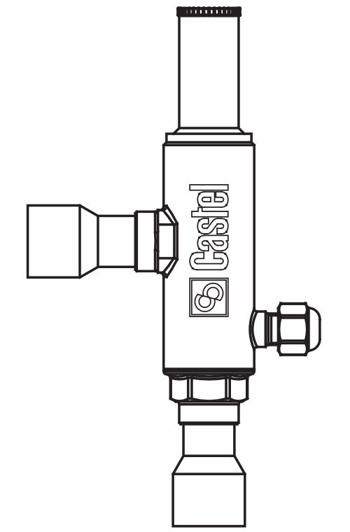 蒸發壓力調節閥3330/9S,銅管內連接焊接接頭