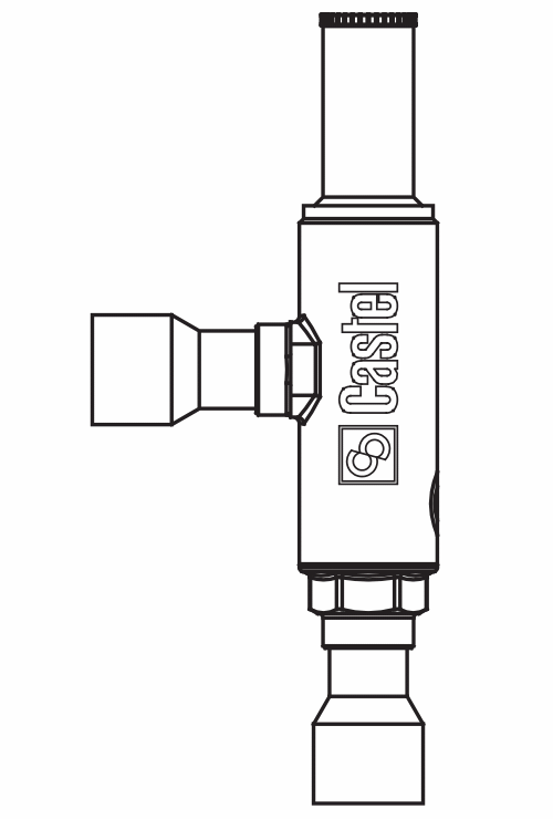 冷凝壓力調節閥3345/M12S,銅管內連接焊接接頭